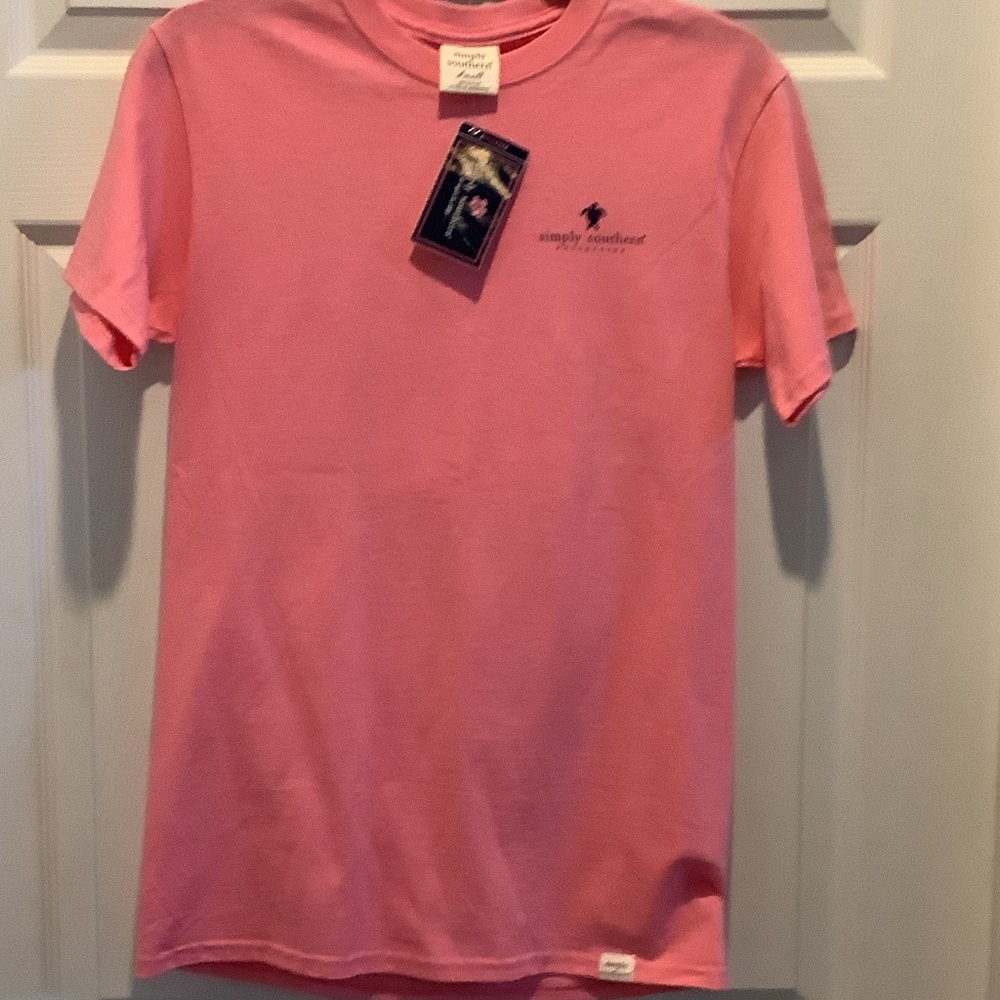 Simply Southern Pink Short Sleeve Tee